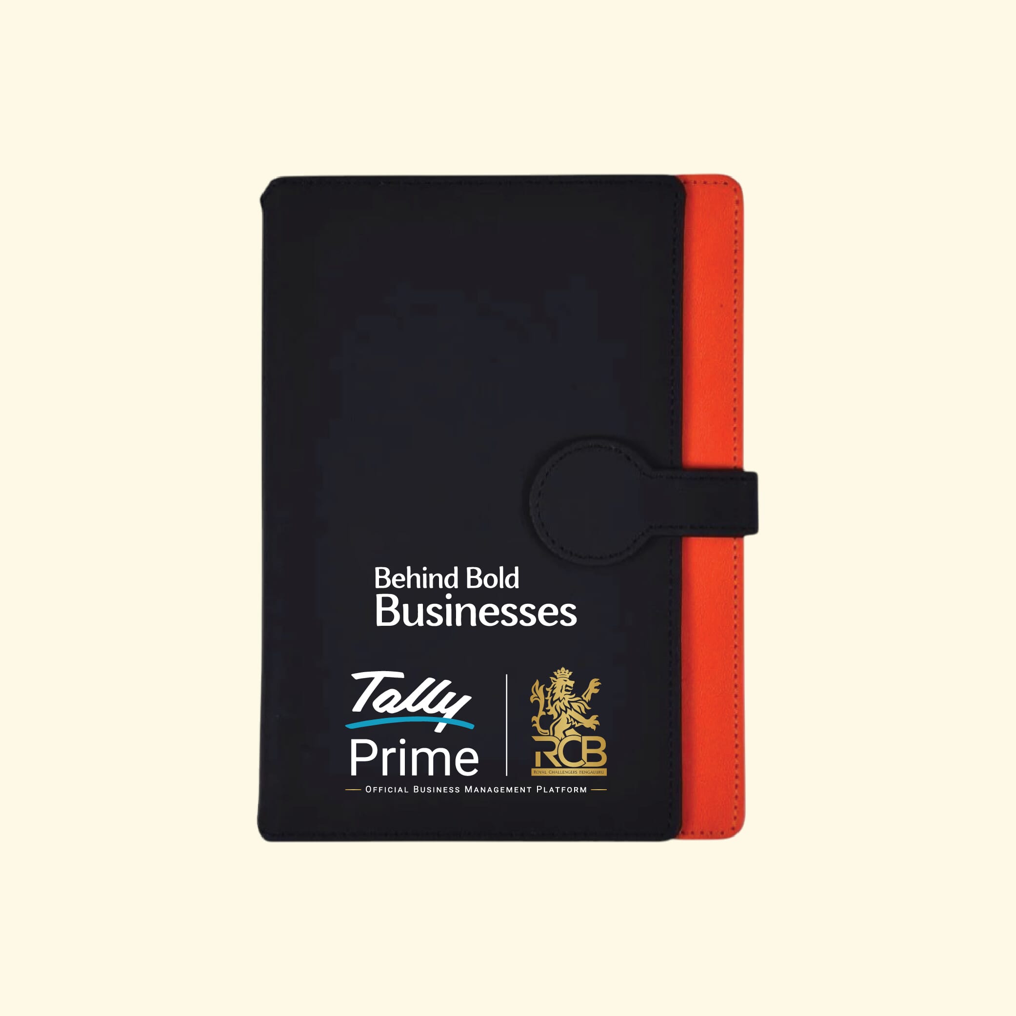 Element Notebook-Black with Red- A5- 96 Sheets